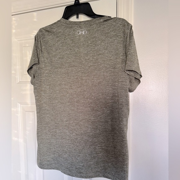 Under Armour Women's Heather V-Neck Tee size large - Picture 2 of 3